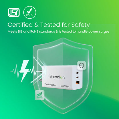 Crompton Energion Mobile GaN Charger QC+PD