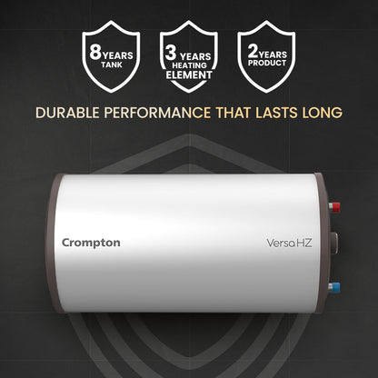 Crompton Versa HZ RHS, 2000W Horizontal Storage Water Heater