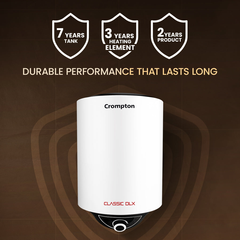 Crompton Classic DLX, 2000W Storage Water Heater_7