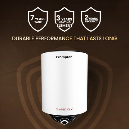 Crompton Classic DLX, 2000W Storage Water Heater
