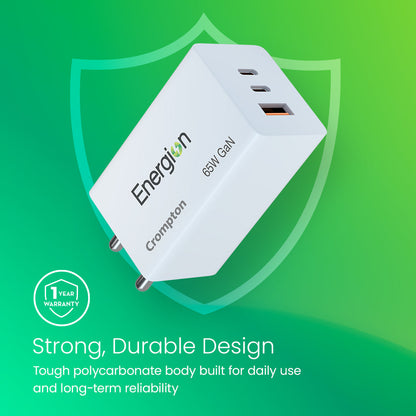 Crompton Energion Mobile GaN Charger QC+PD