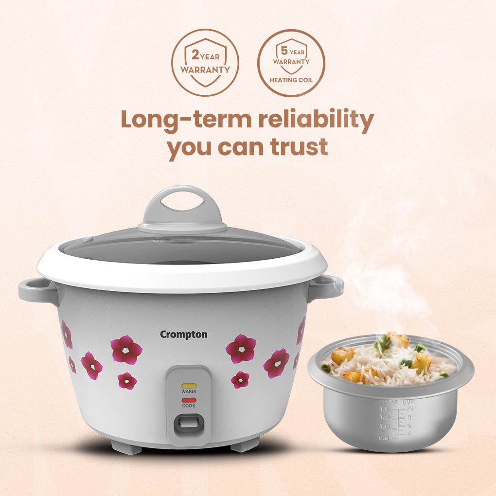 Crompton Ameo 1.8L Electric Rice Cooker