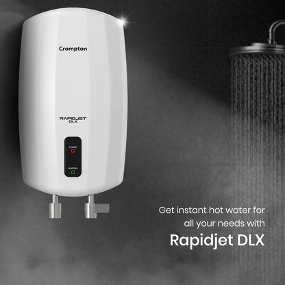 Crompton Rapidjet Dlx 3-Litre, 3000W Instant Water Heater