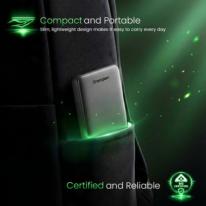 Crompton Snap-10K, 10,000 mAh Wireless Power Bank