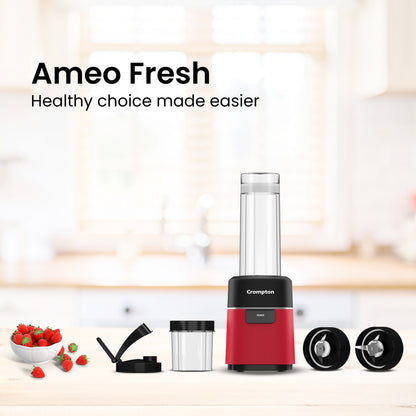 Crompton Ameo Fresh Nutri Blender Black & Red