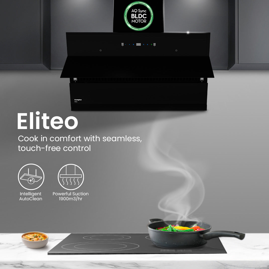 Crompton Eliteo Inclined Filterless Chimney