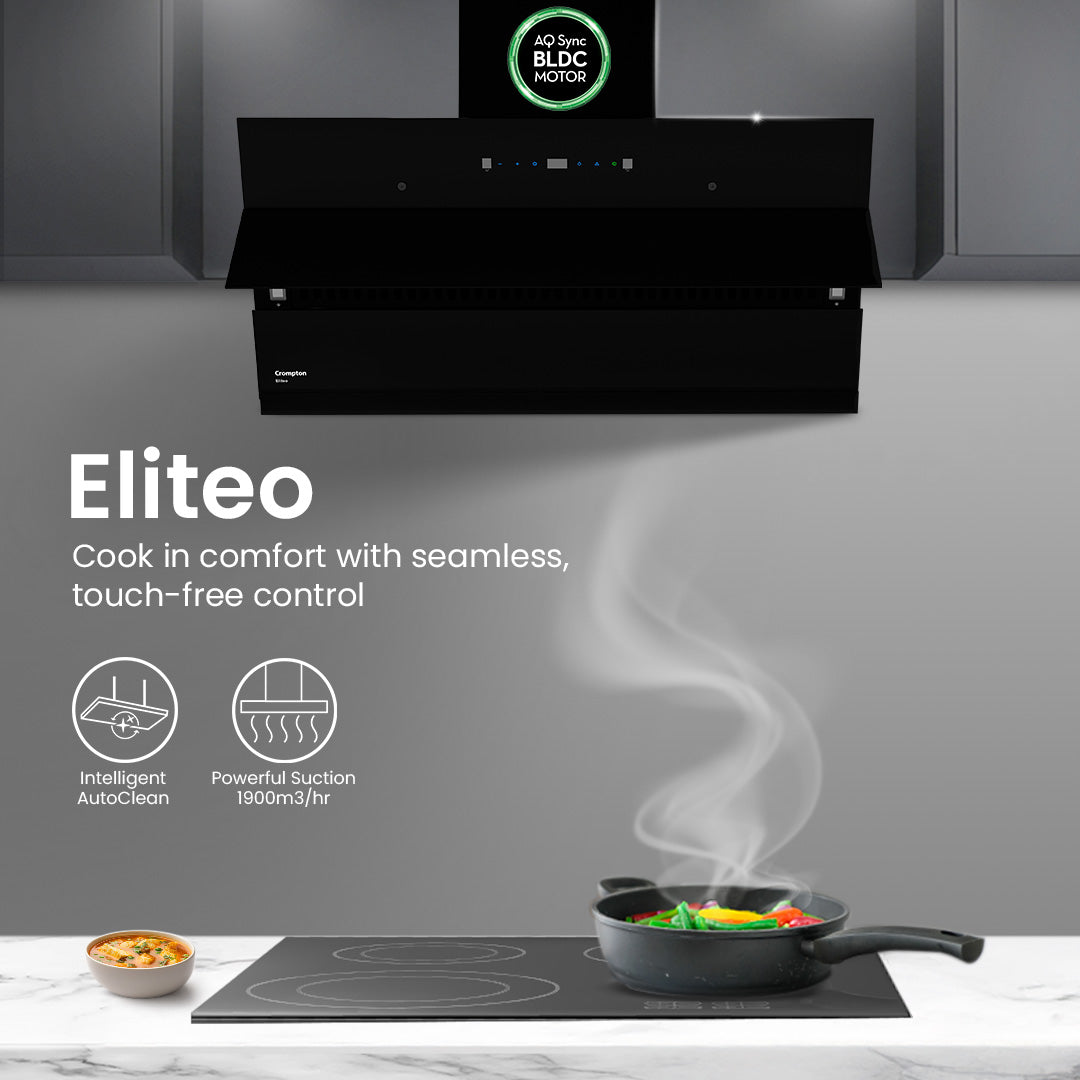 Crompton Eliteo Inclined Filterless Chimney