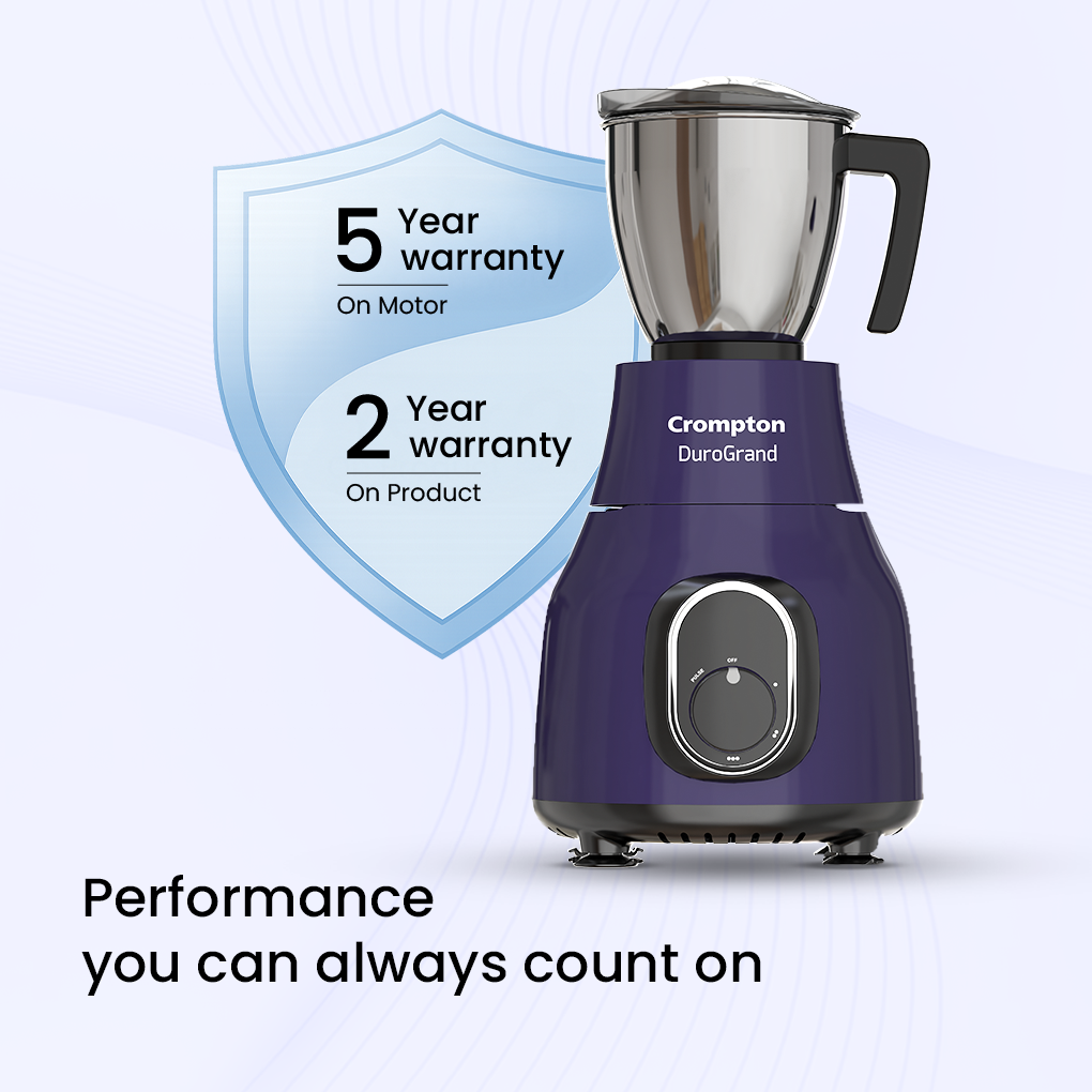 Crompton DuroGrand 750W Mixer Grinder 5 Jars