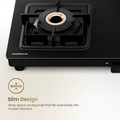 Crompton Pyra 3 Burner 77cm Slim Cooktop