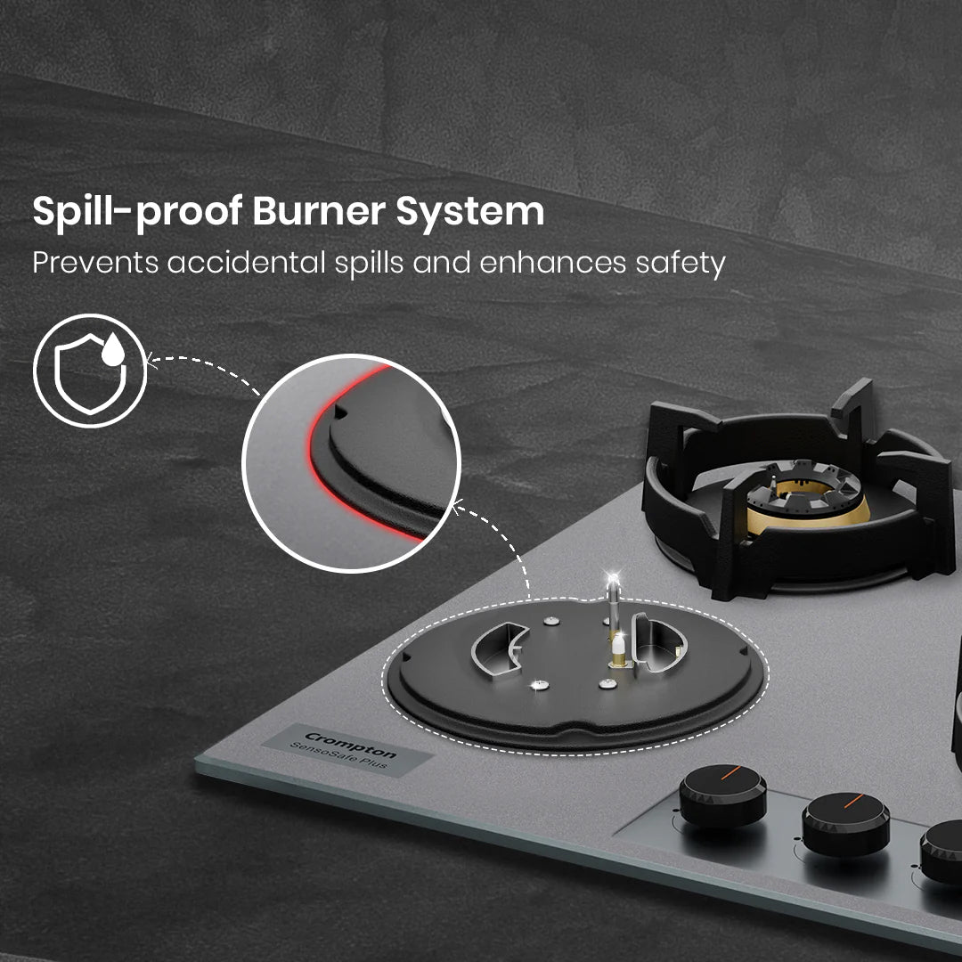 Crompton Hob SensoSafe Plus 60 Cm 4 Burner_5