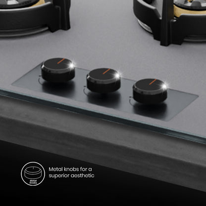 Crompton Hob SensoSafe Plus 78 Cm 3 Burner