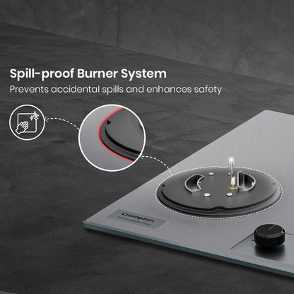 Crompton Hob SensoSafe Plus 80 Cm 4 Burner