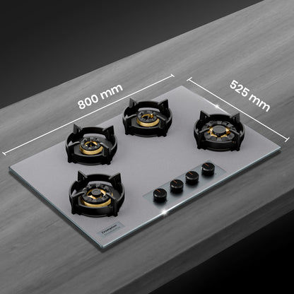 Crompton Hob SensoSafe Plus 80 Cm 4 Burner