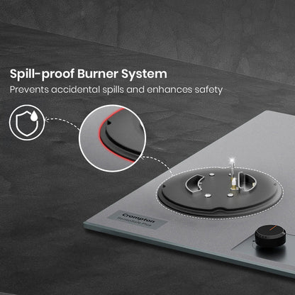 Crompton Hob SensoSafe Plus 80 Cm 4 Burner