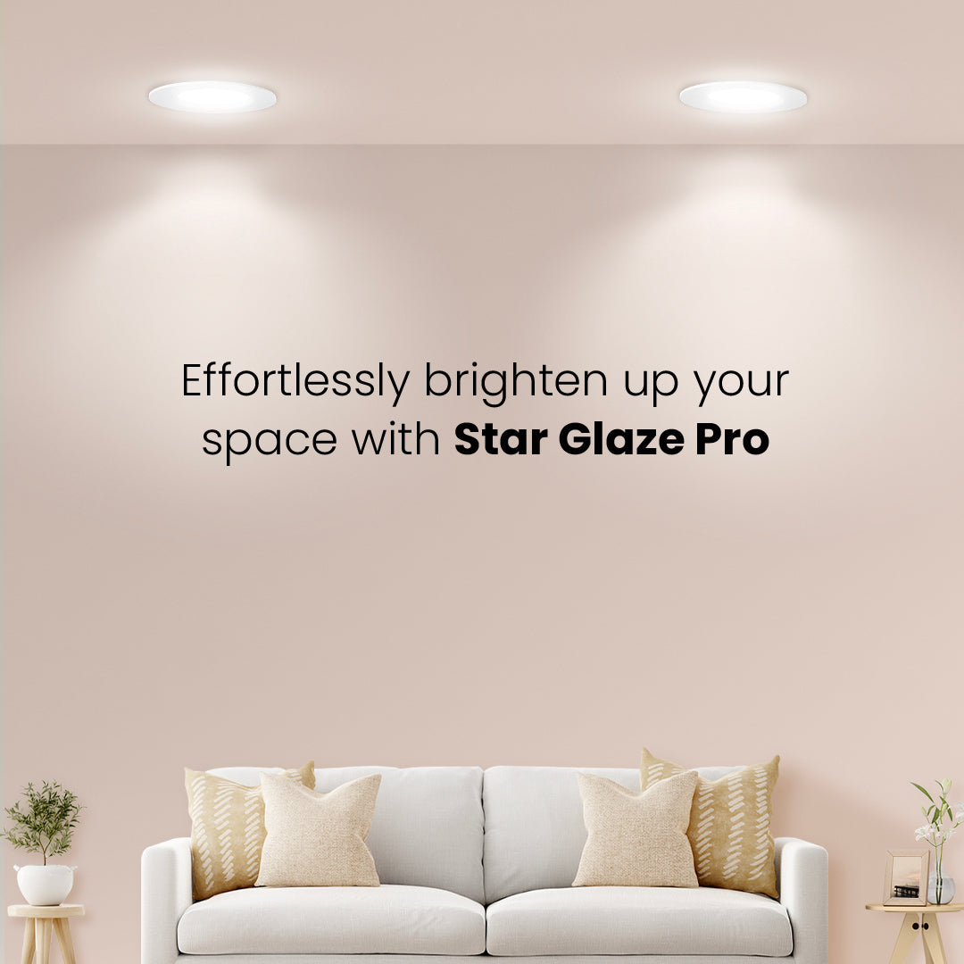 7W Star Glaze Pro Round Led Downlighter