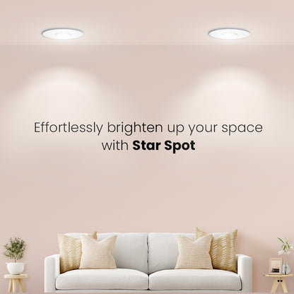 2W Star Spot Round Led Spotlight