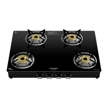 Crompton Cooktop FlameMaster 4 Burner 70 cm Glass