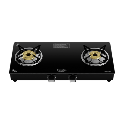 Crompton FlameMaster 2 Burner 65 cm Glass Cooktop