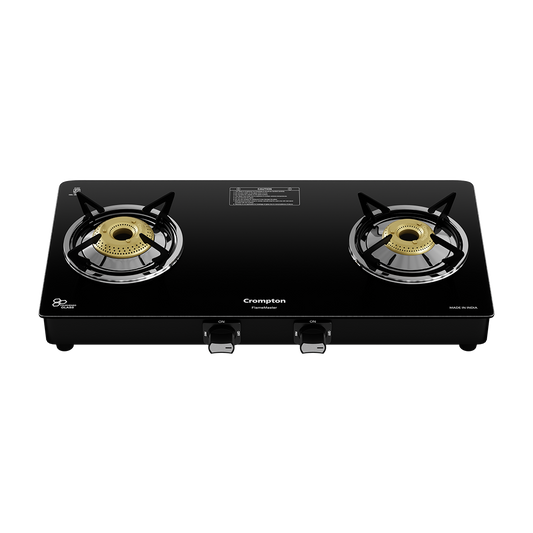 Crompton FlameMaster 2 Burner 65 cm Glass Cooktop