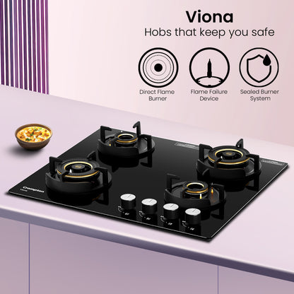 Crompton Hob Viona 60 cm 4 Burner
