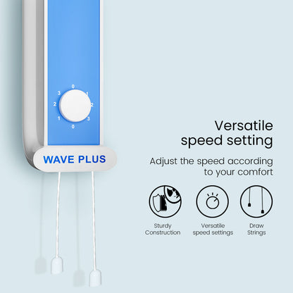 Crompton Hiflo Wave Plus Wall Mounted Fan