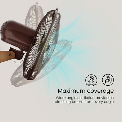 Crompton Hiflo Wave Plus Wall Mounted Fan