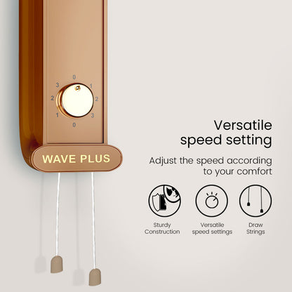 Crompton Hiflo Wave Plus Wall Mounted Fan