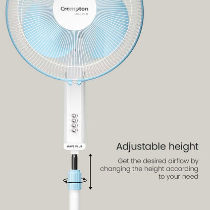 Crompton Hiflo Wave Plus Pedestal Fan