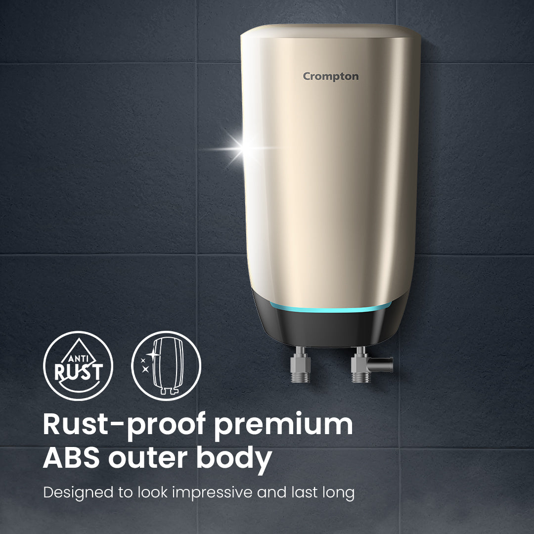 Crompton Solarium Blaze, 3000W Instant Water Heater