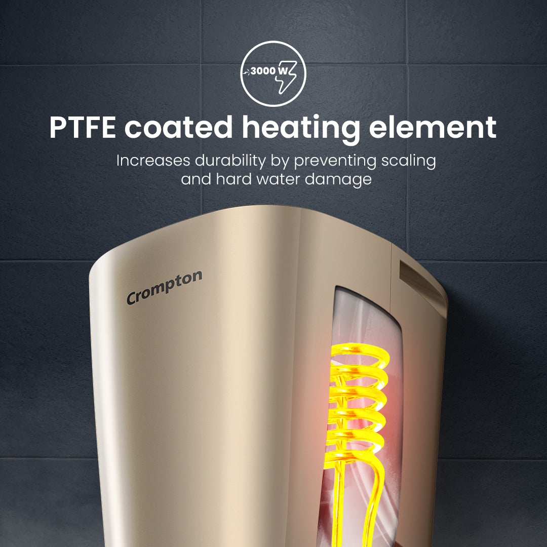Crompton Solarium Blaze, 3000W Instant Water Heater