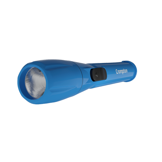 Crompton Power Ray Chamak 1W LED Torch Dry-Cell - Blue