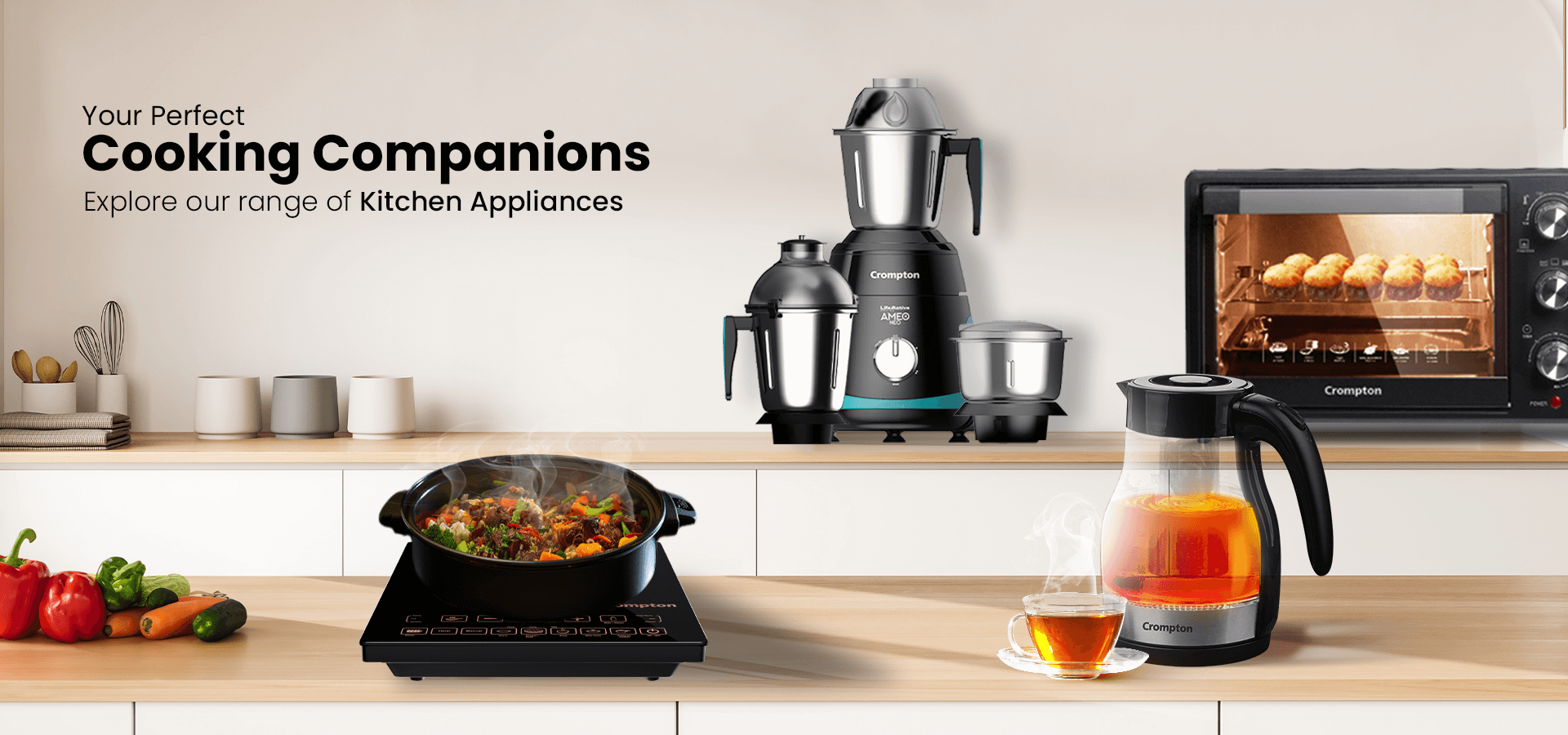 Buy Kitchen Appliances Online at Affordable Prices in India | Crompton