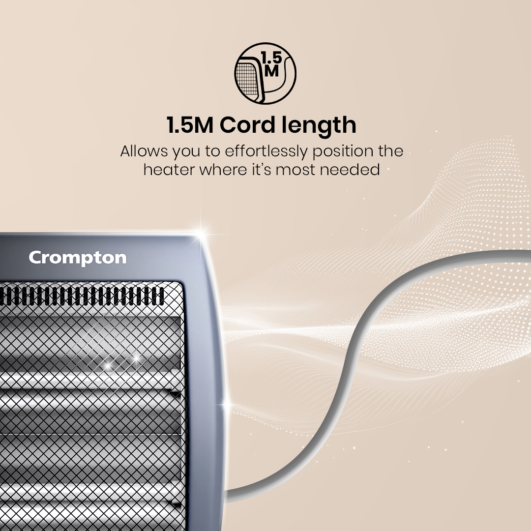 Crompton Cozy Neo 800W Halogen Heater