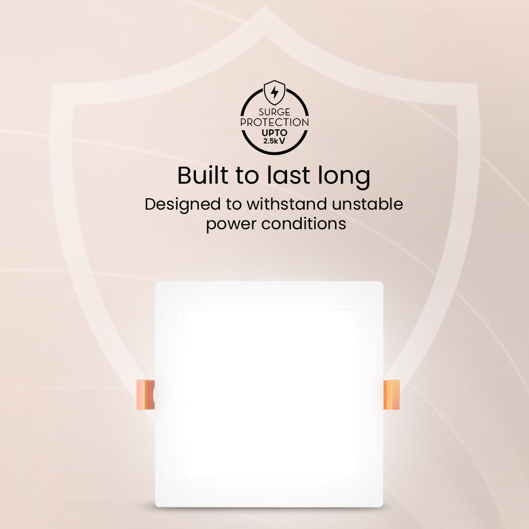 15W Star Dura Pro Round Led Recess Panel