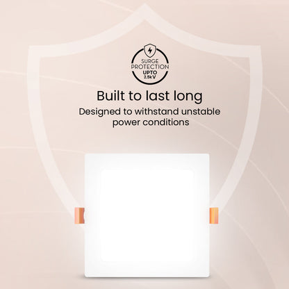 3W Star Dura Pro Square Led Recess Panel