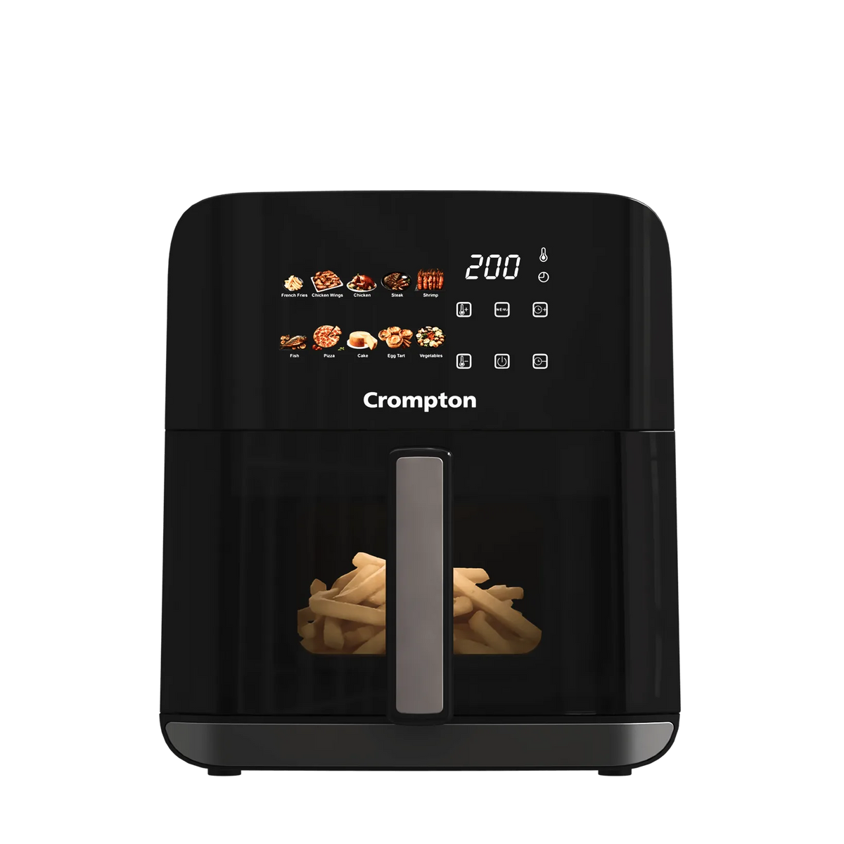 Crompton Ameo Edge air fryer, front view