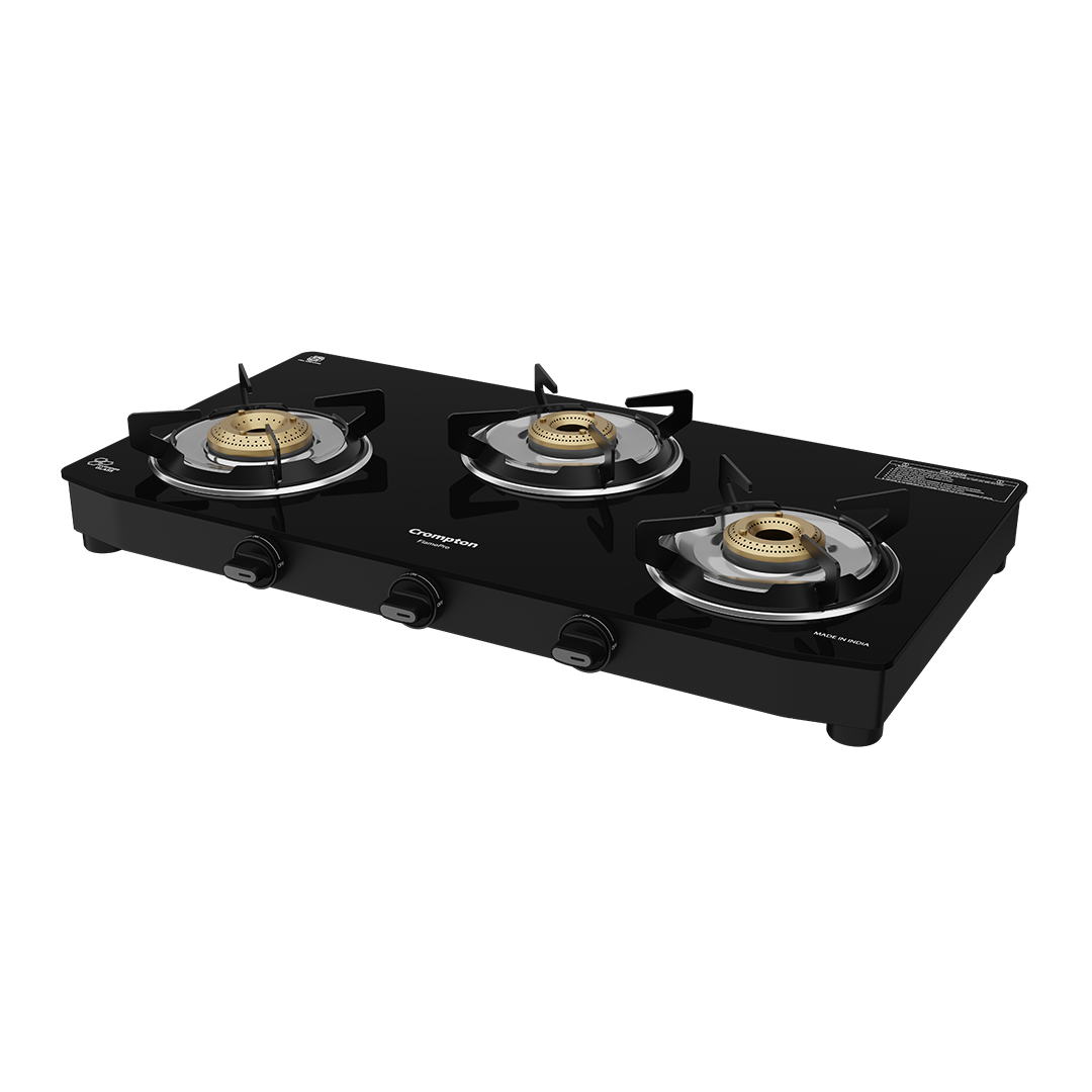 Crompton Cooktop FlamePro 3 burner MS Body