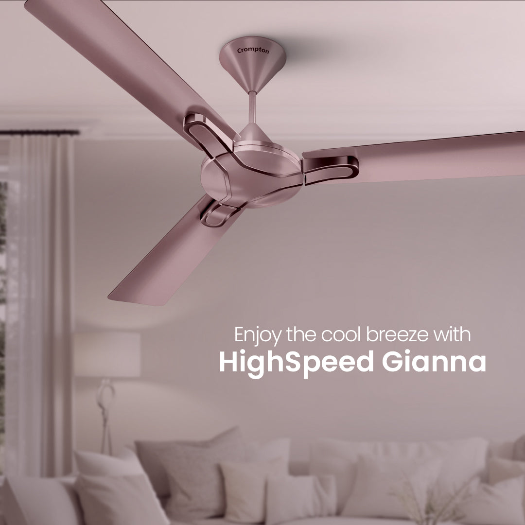 Crompton High Speed Gianna | Star Rated Ceiling Fan