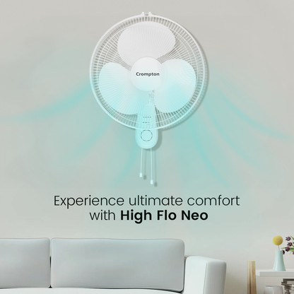 Crompton Hiflo Neo Wall Mounted Fan