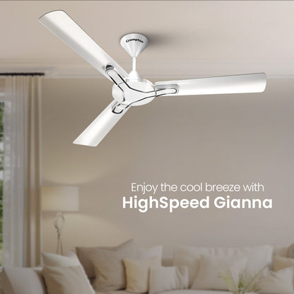 Crompton High Speed Gianna | Star Rated Ceiling Fan