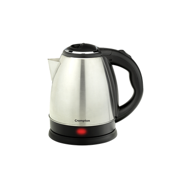 Crompton Instadelight Electric Kettle Stainless Steel 1.5 Ltr | SuperFast Boiling | Auto Shut Off | Dry Boil Protection