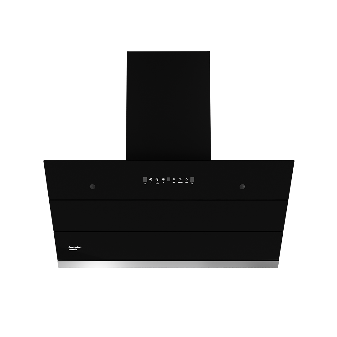 Crompton IntelliMotion Inclined 90cm Filterless Chimney