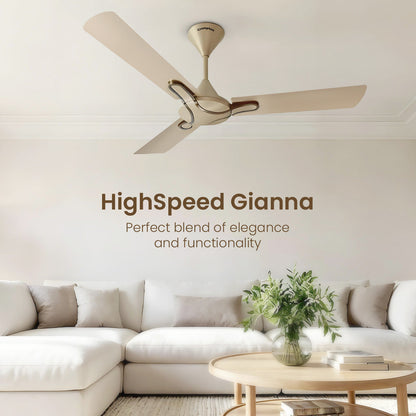 Crompton High Speed Gianna | Star Rated Ceiling Fan