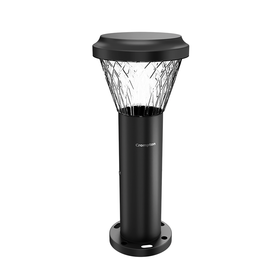 Solarion Lunar Bollard Garden Lamp (Metal with B22 Holder)
