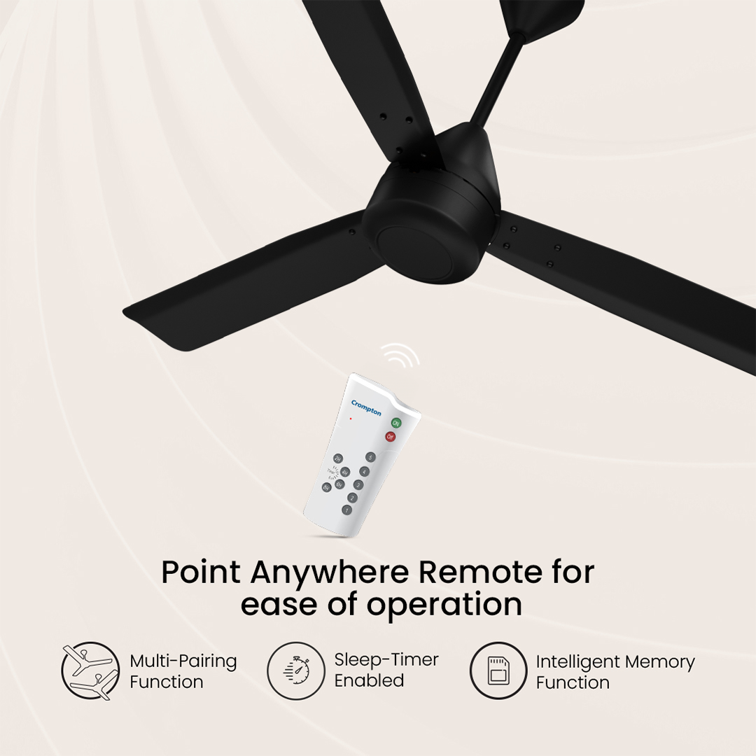 Crompton Energion Groove Remote BLDC Ceiling Fan