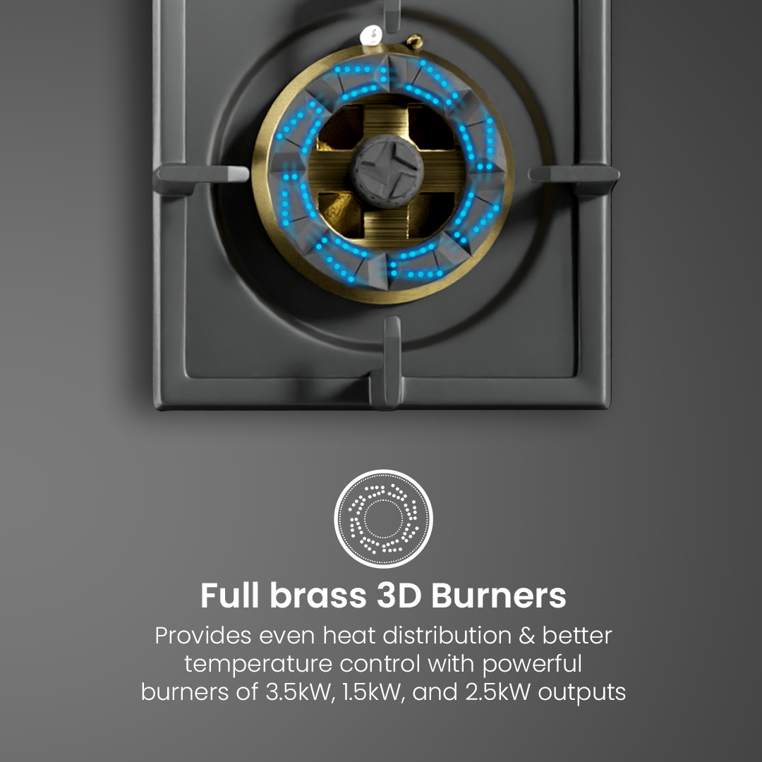 Crompton OpTime Gas Hob 60cm 4 Burner