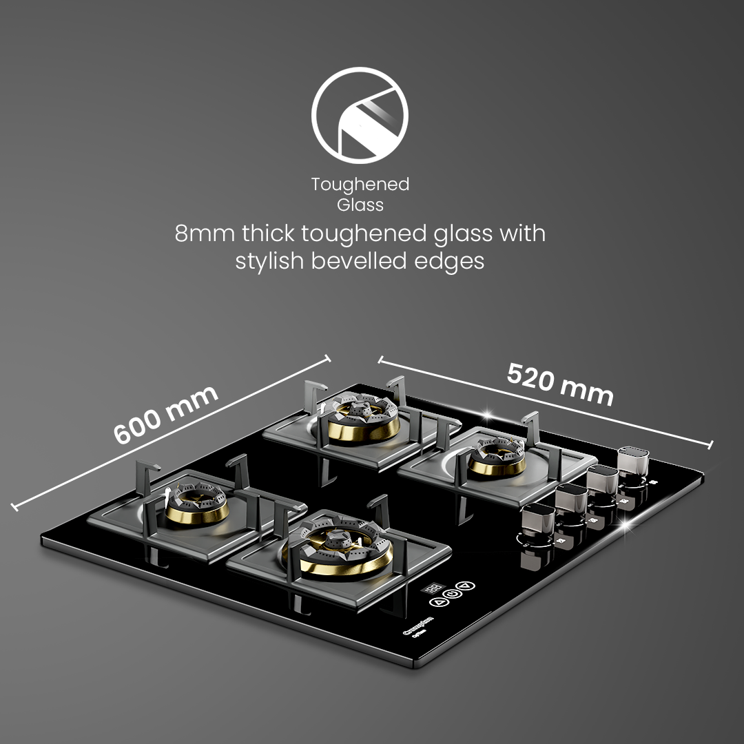 Crompton OpTime Gas Hob 60cm 4 Burner