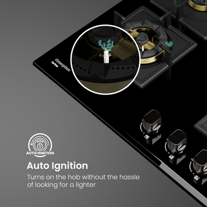 Crompton OpTime Gas Hob 60cm 4 Burner