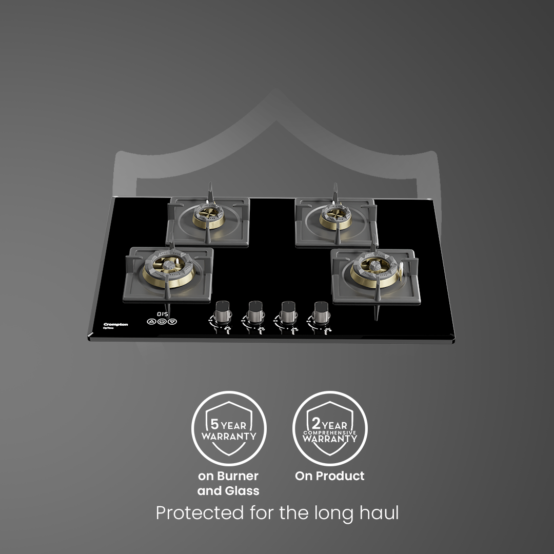 Crompton OpTime Gas Hob 90cm 4 Burner