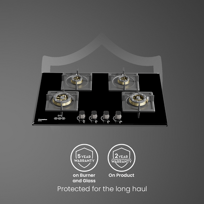 Crompton OpTime Gas Hob 90cm 4 Burner